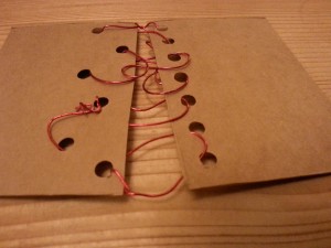 Card and wire reverse