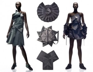 Images from the Issey Miyake 132 5 origami-inspired collection 2010