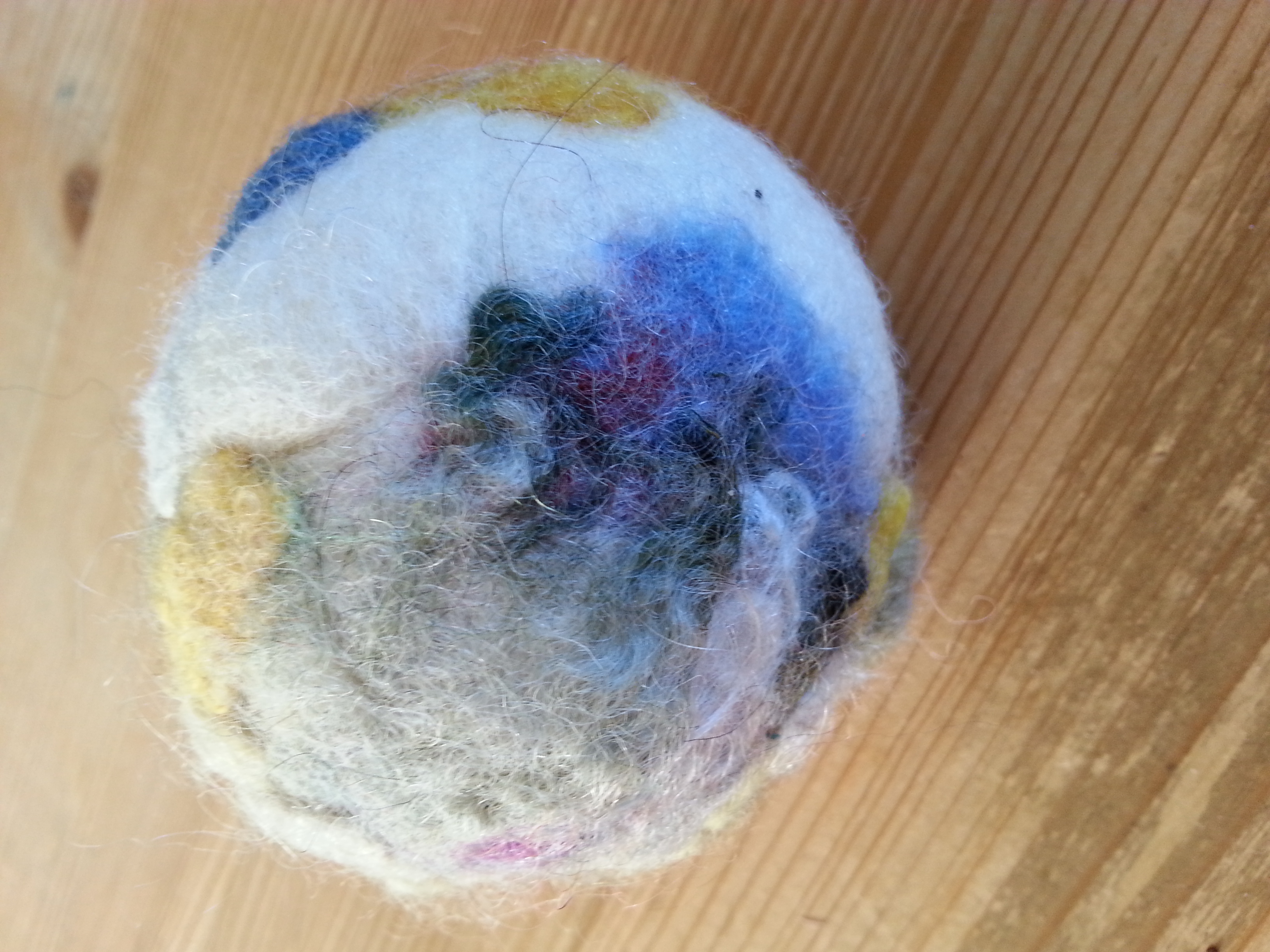 OCA MMT Assignment 3 - Project 2 - Casting the Internal Space of a Vessel - Wool Felt